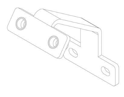 1602 Engine Cover T-Bracket (LPG)