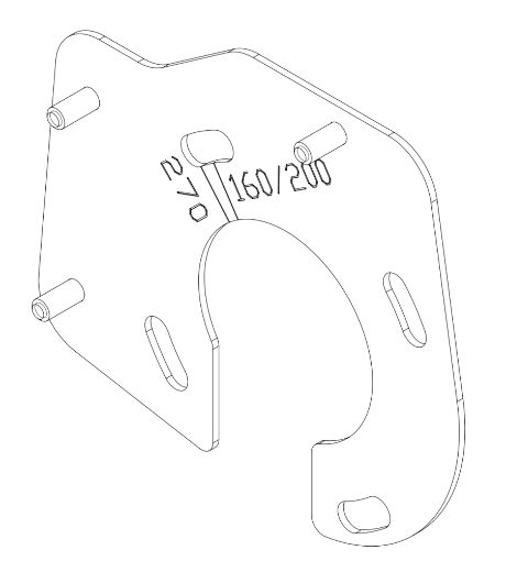 1749 NG Belt Guard Mount Plate