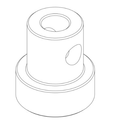 1782 Swivel Throttle Cable Piece (MK3-4)