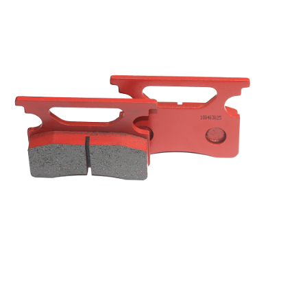 115-0144 No Springs Red Brake Pads