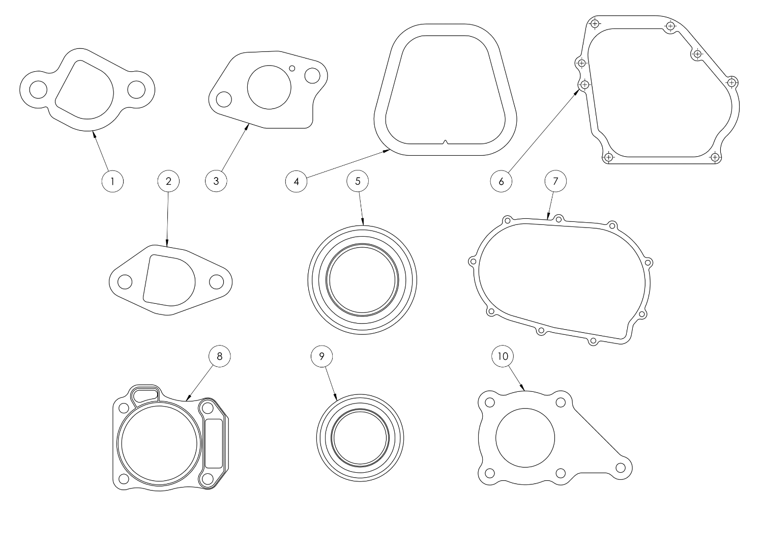 GX200 Gaskets