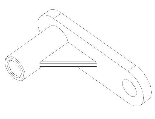 1777-T EcoVolt Throttle Pedal Bracket