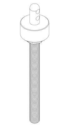 1543 EcoVolt Cadet Rear Axle Cover Mount