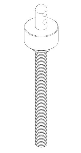 1543 EcoVolt Cadet Rear Axle Cover Mount