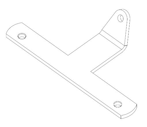 1421 Evo Cadet Front Fairing Support ('02 Nose Cone)