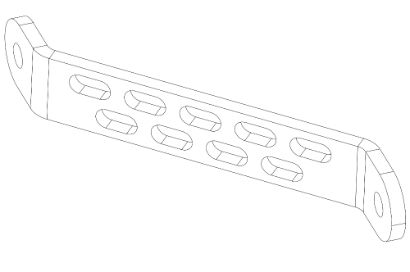 1970 Evo3 Junior Upper Nassau Panel Bracket