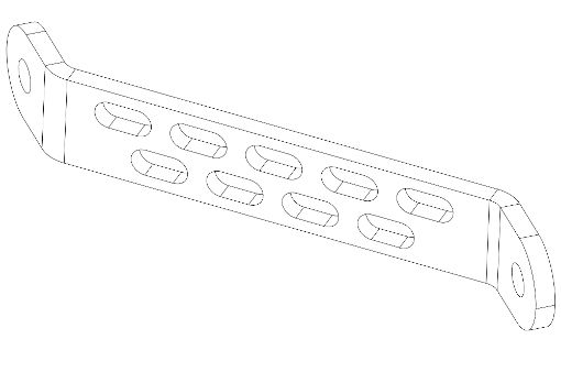 1970 Evo3 Junior Upper Nassau Panel Bracket