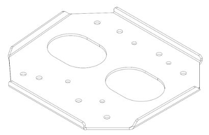 1981 NG1 & Evo3 Engine Mounting Tray