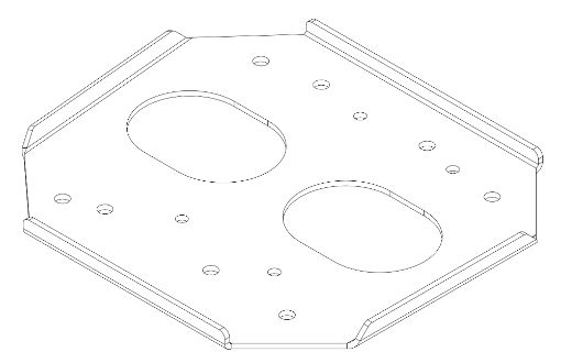 1981 NG1 & Evo3 Engine Mounting Tray