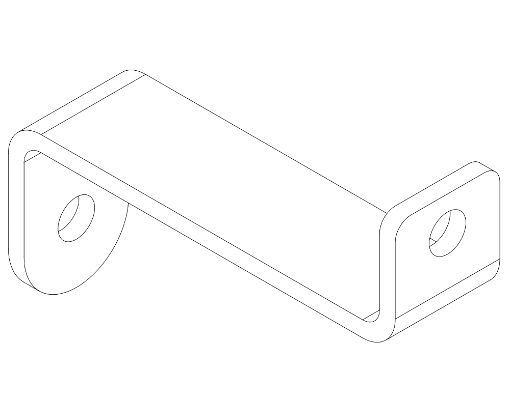 1575 GX270 Throttle Return Bracket