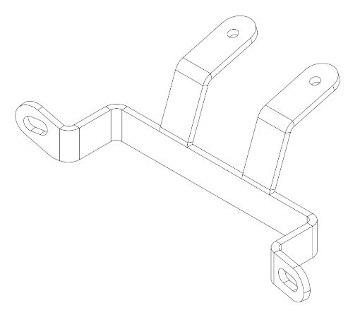 1966 EcoVolt Cadet Brake Light Mount