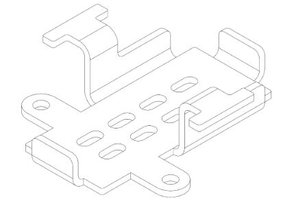 1941 GX160 Removeable Battery Holder