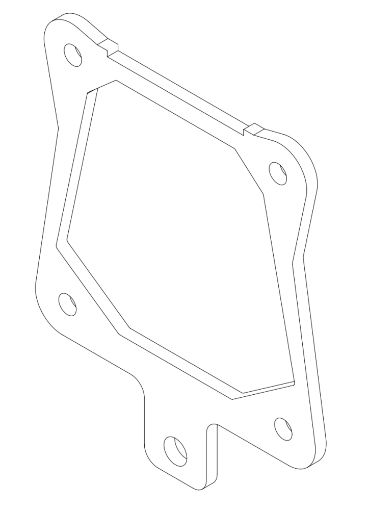 1289 Exhaust Support Bracket