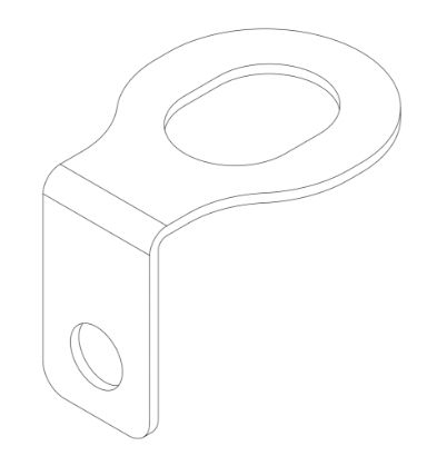 1781 Steering Column Retainer Bracket