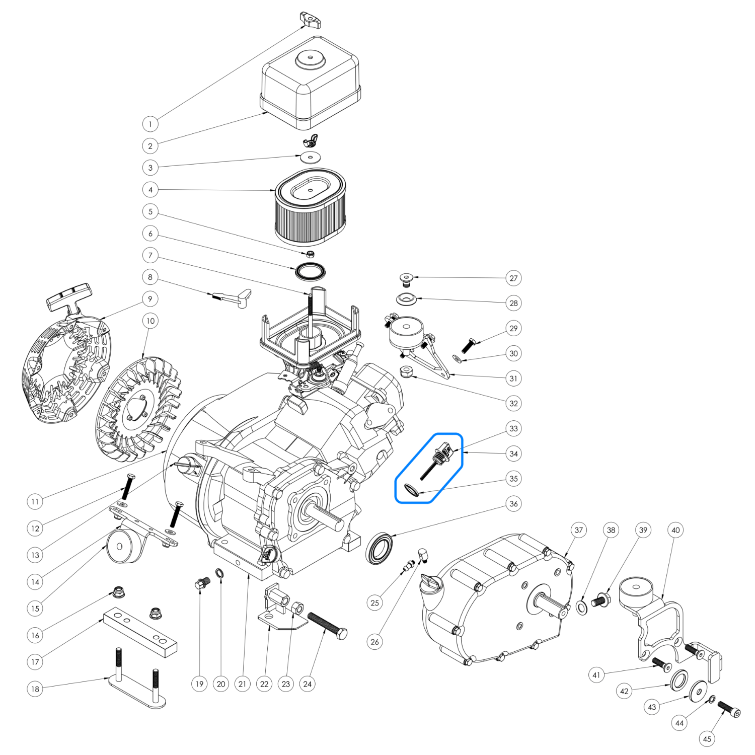 Evo3 Honda GX200 Engine