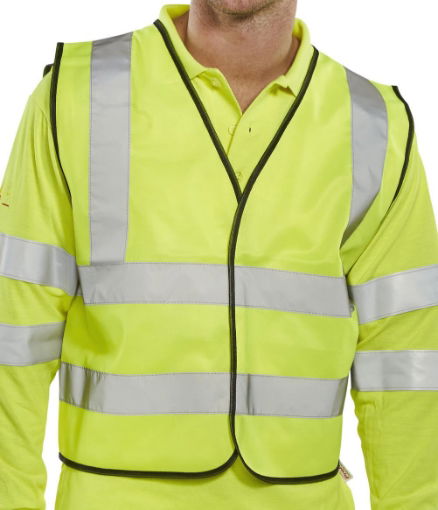 137-0011 Hi-Vis Vest Short XL