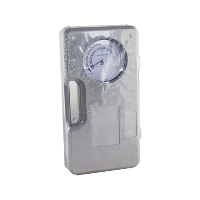 140-0018 - Tyre Large Pressure Gauge With Case