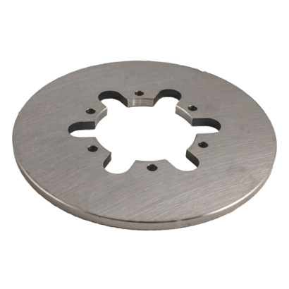 115-0033 - Biz 8mm Plain Steel Brake Disc 195mm